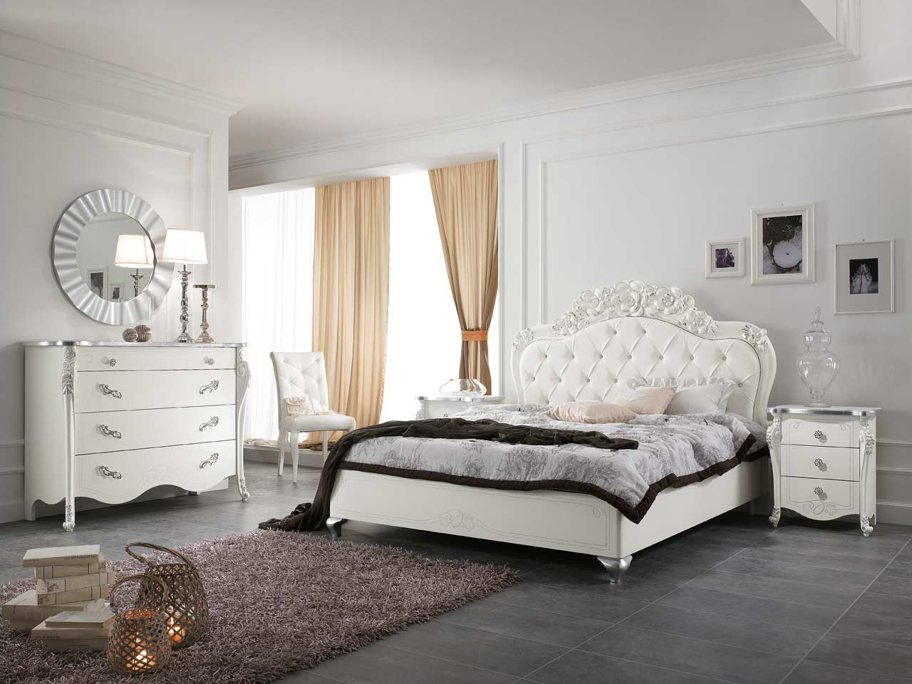 Спальний гарнітур Viola Bianco frassino