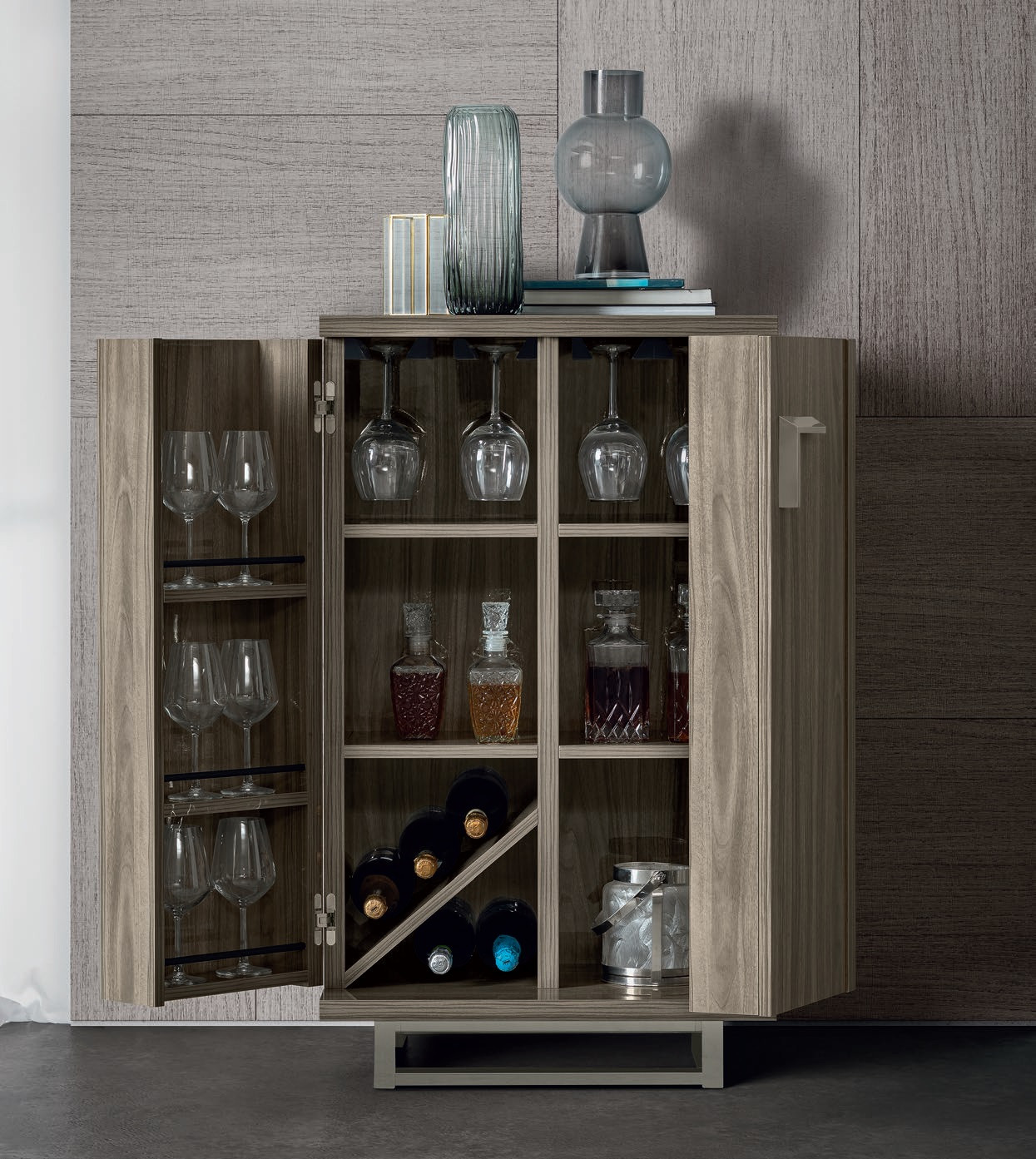 Барная витрина Volare venetian grey
