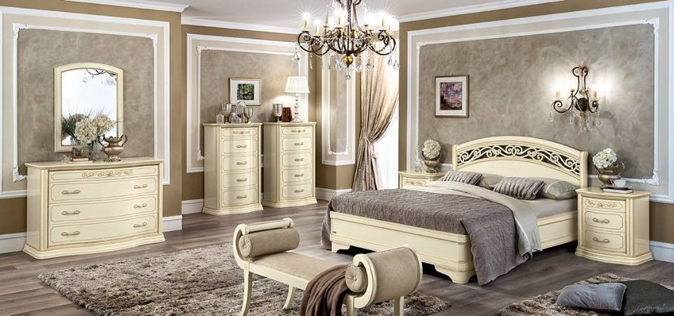 Композиция для спальни Torriani Avorio