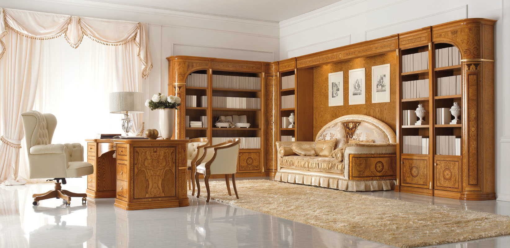 Мебель в кабинет JASMINE 06