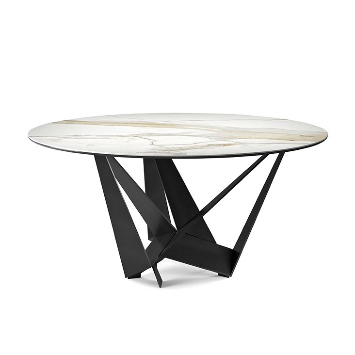 Круглий стіл Skorpio Keramik Round